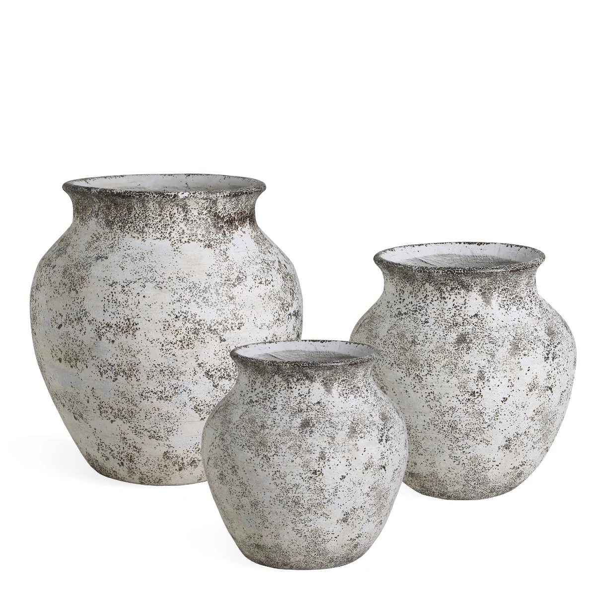 3 Cache-Pots Antica cols évasés