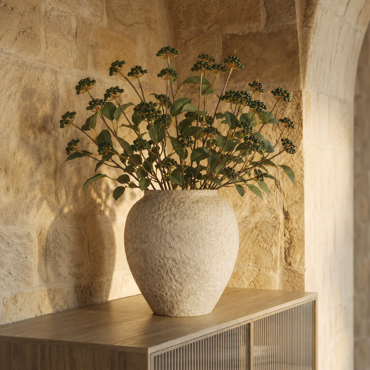 Branche de Baies avec feuilles - Image 2