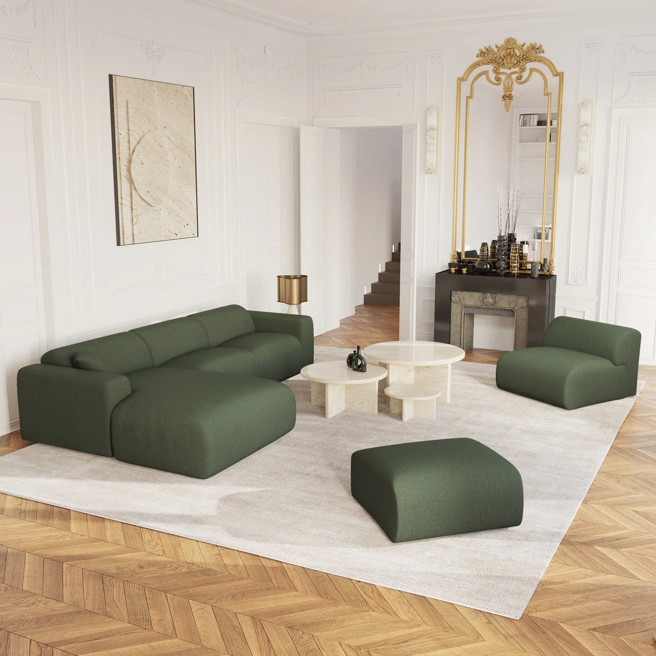 Canapé Grand Angle Gauche Myra - Image 8