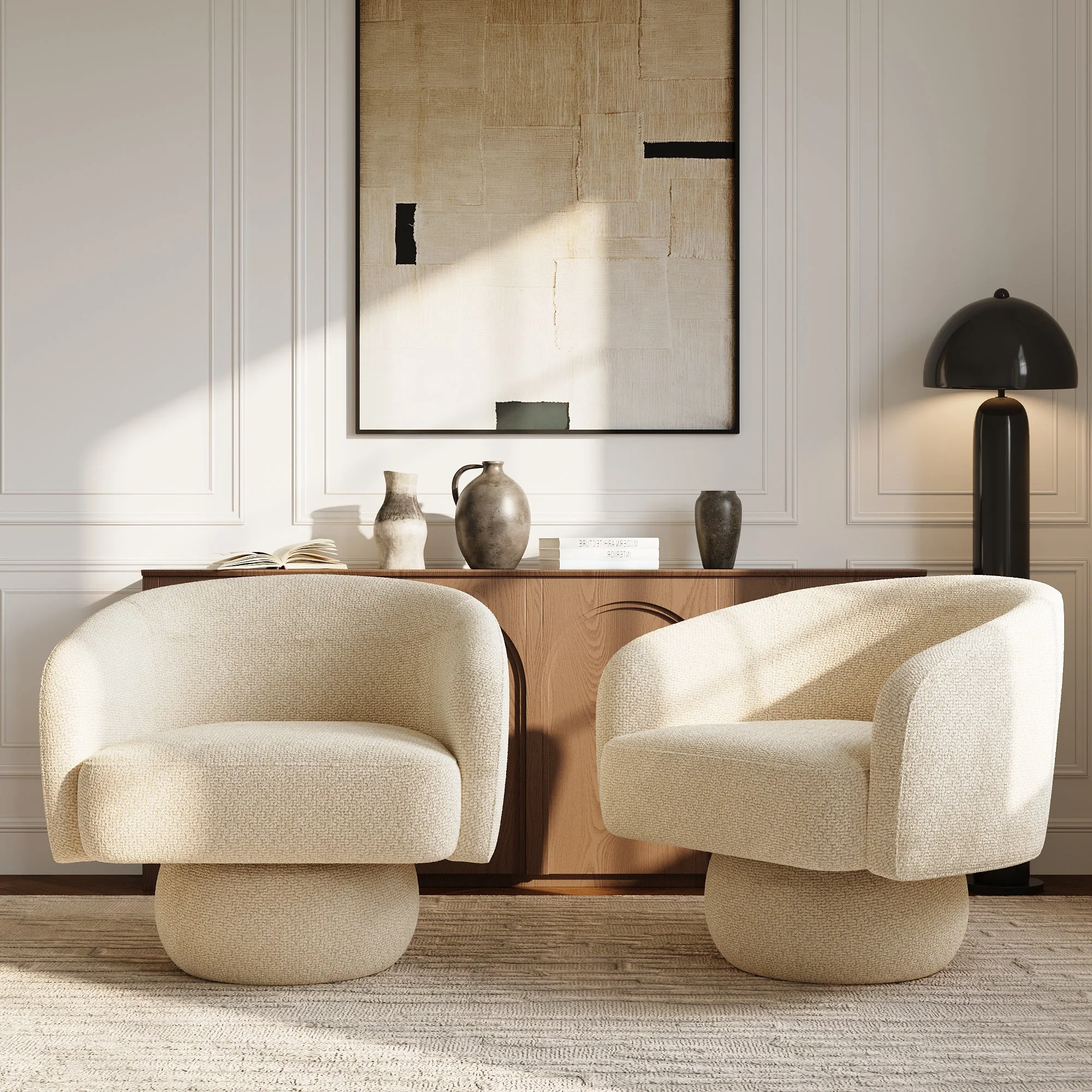 Fauteuil pivotant ARLO - Image 9