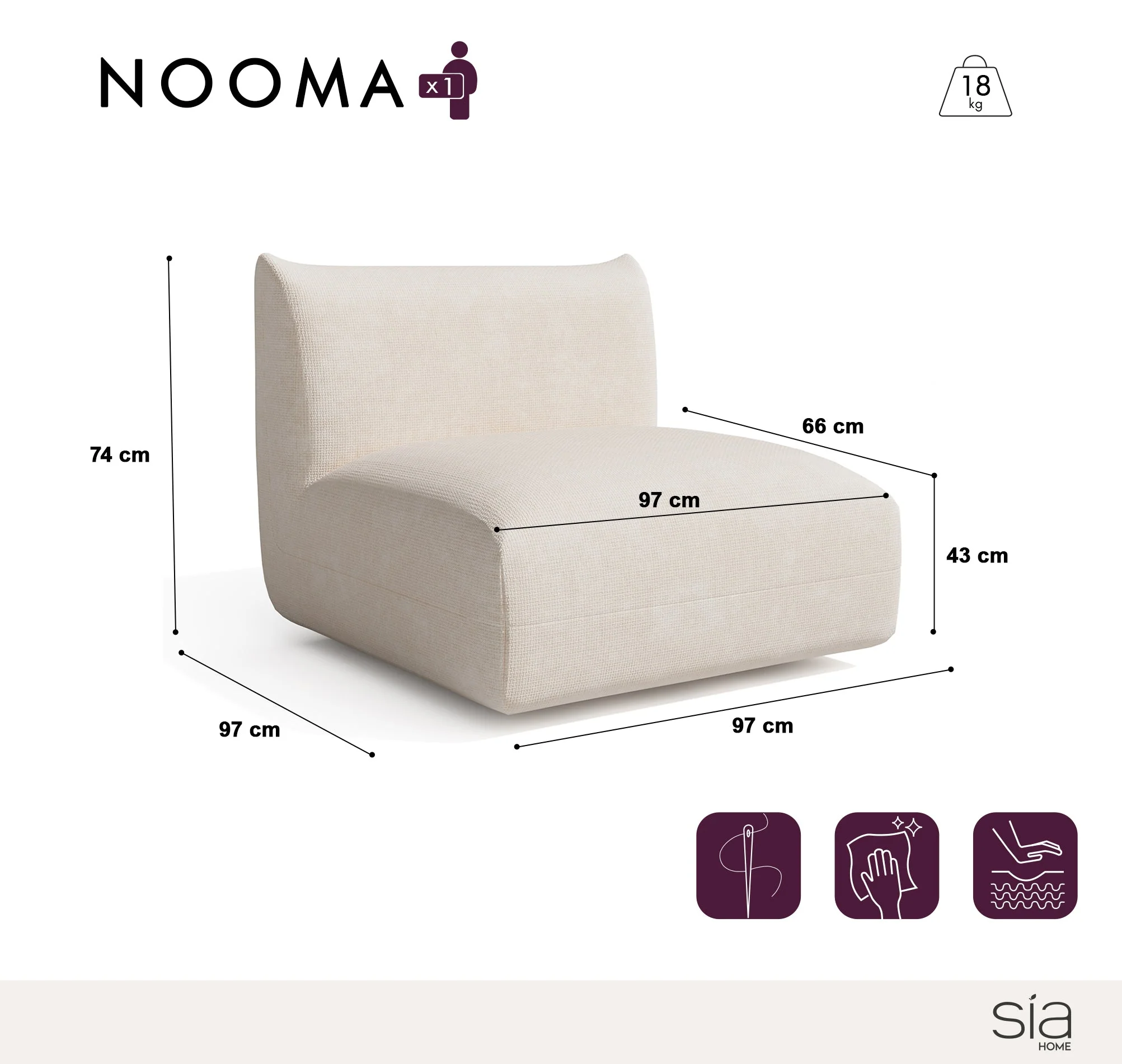 Fauteuil Nooma - Image 5
