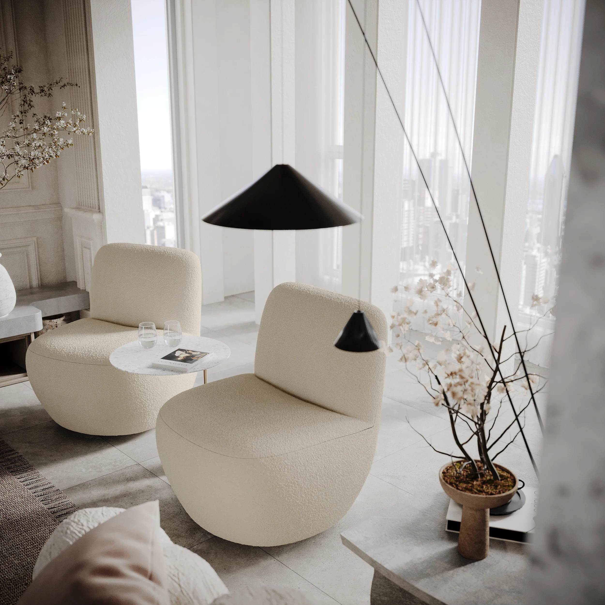 Fauteuil pivotant Jena - Image 3
