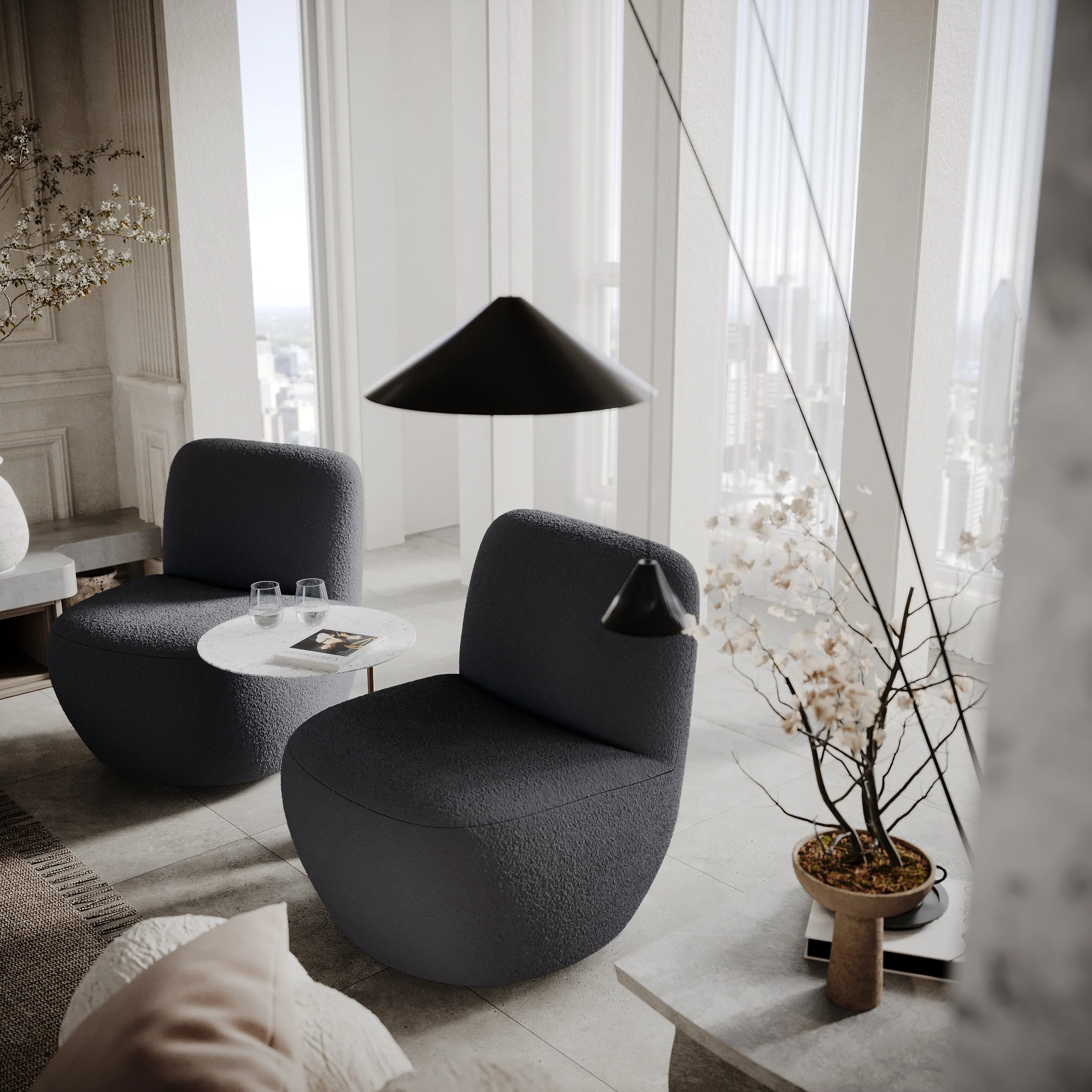 Fauteuil pivotant Jena - Image 34