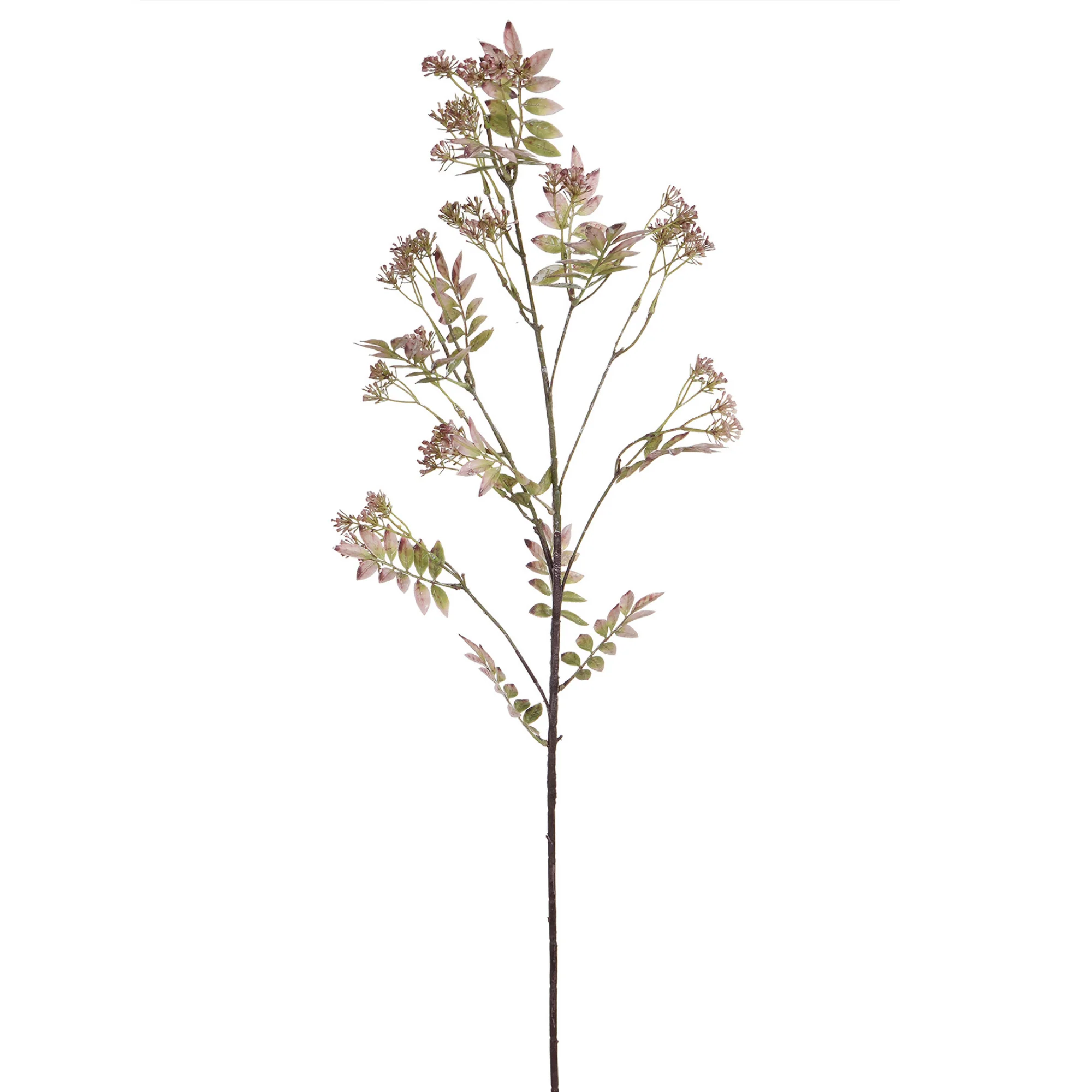 Feuillage pointu avec fleurs 110 cm - Image 4