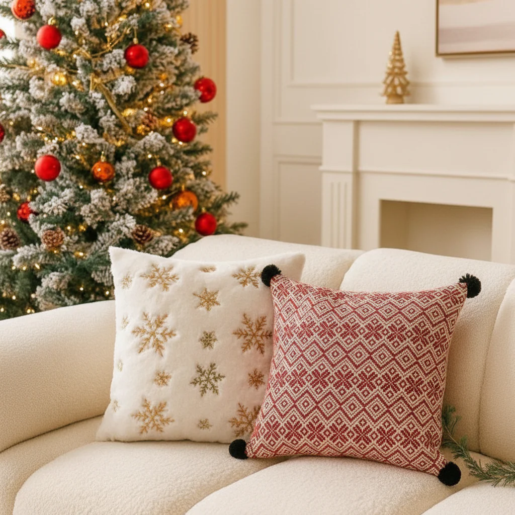 Housse de Coussin de Noël Ginger - Image 2