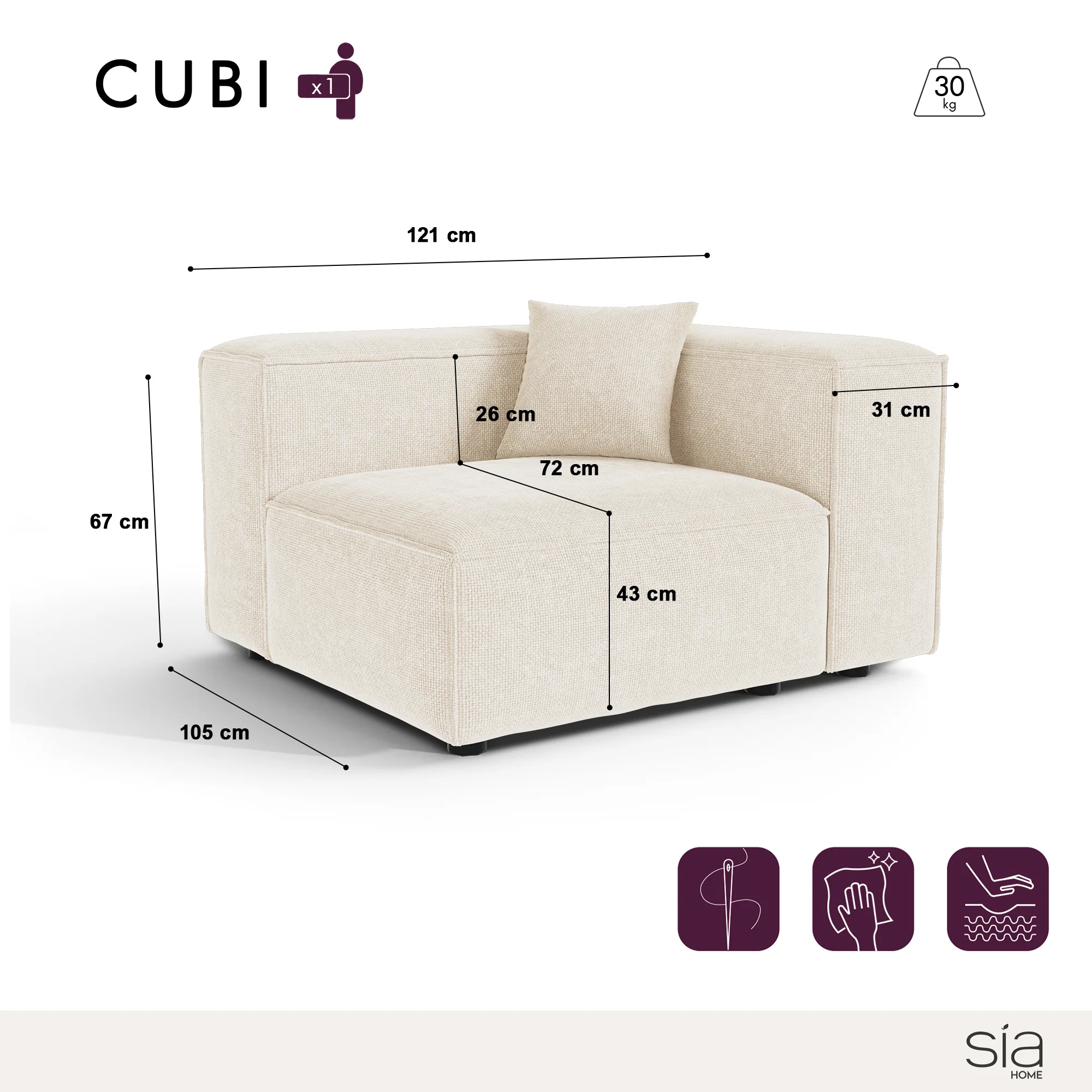 Module d'angle droit CUBI - Image 4