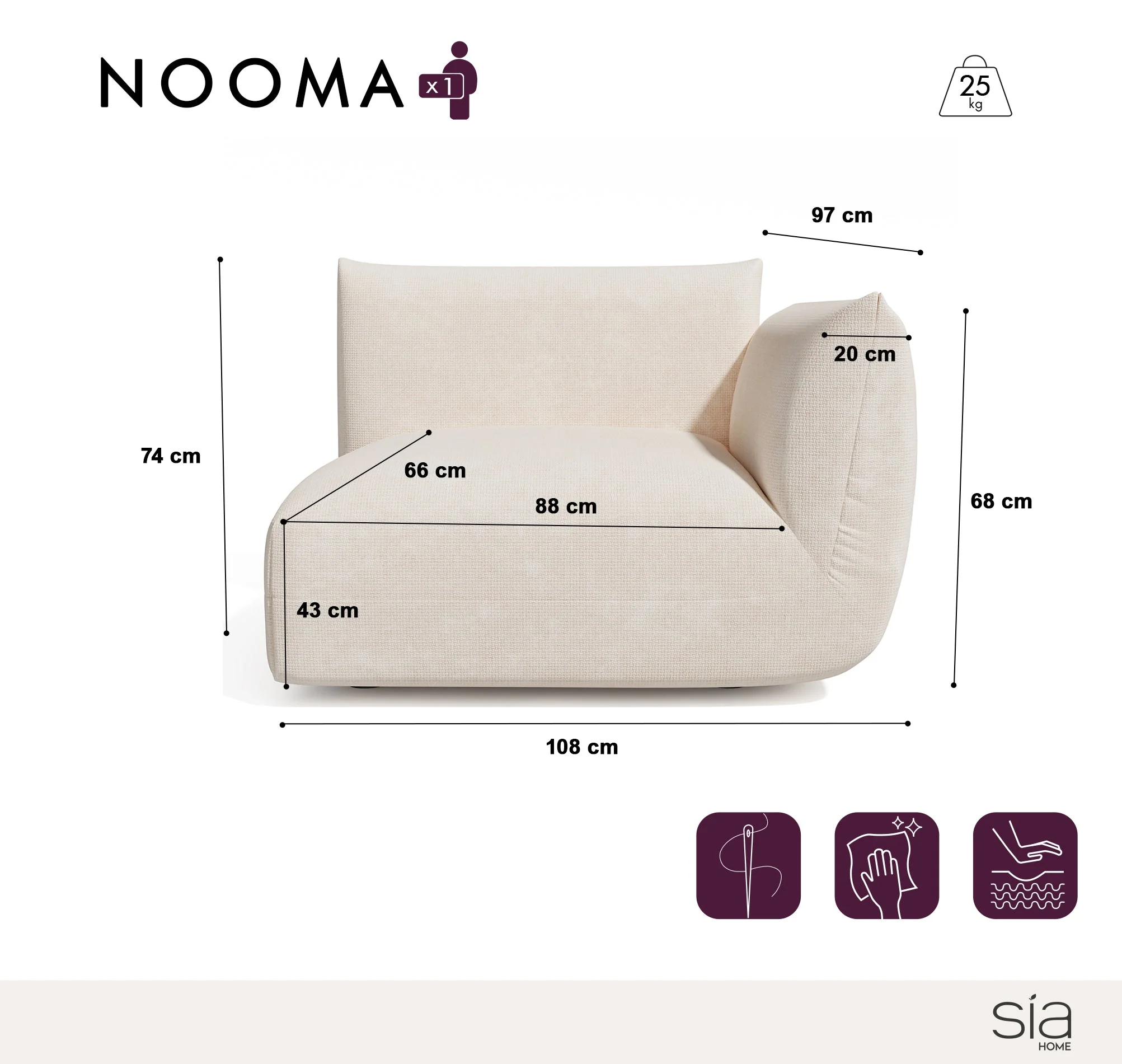 Module d'angle droit Nooma - Image 4