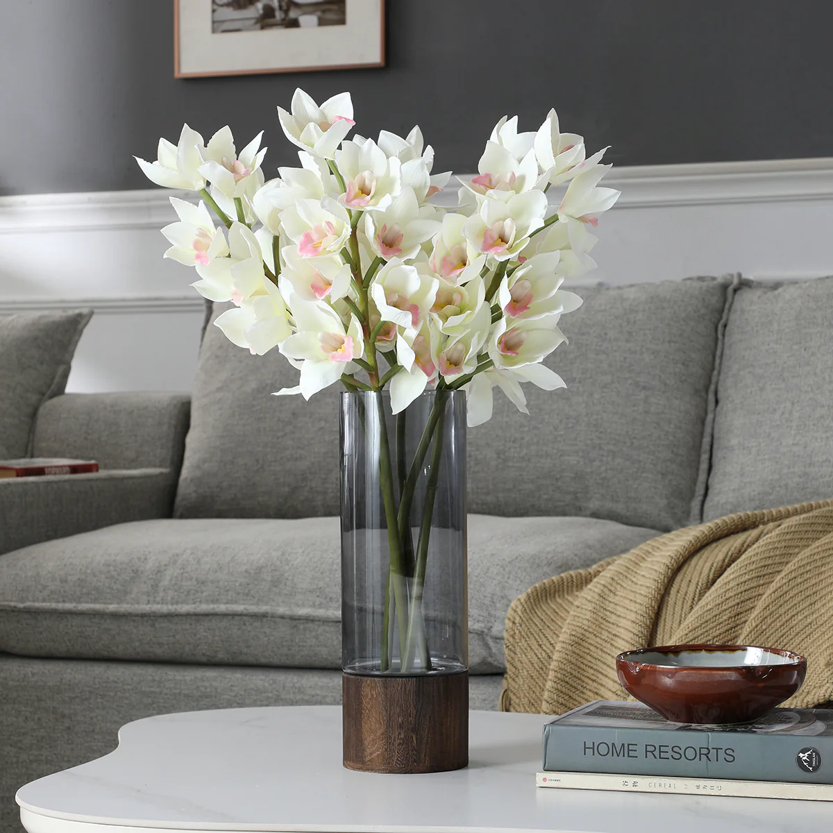 Tige d'Orchidée Cymbidium - Image 3