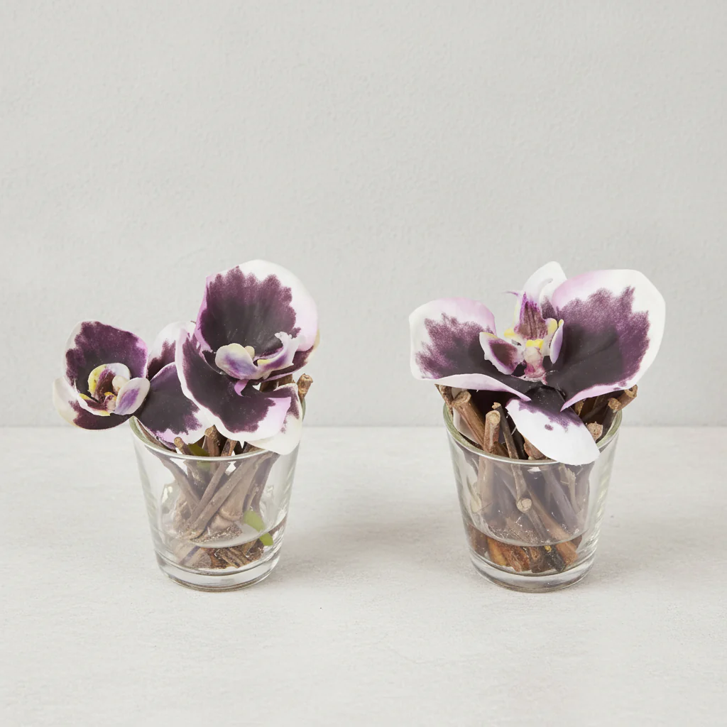 Orchidées Artificielles en Illusion d'Eau Sissi - Image 4