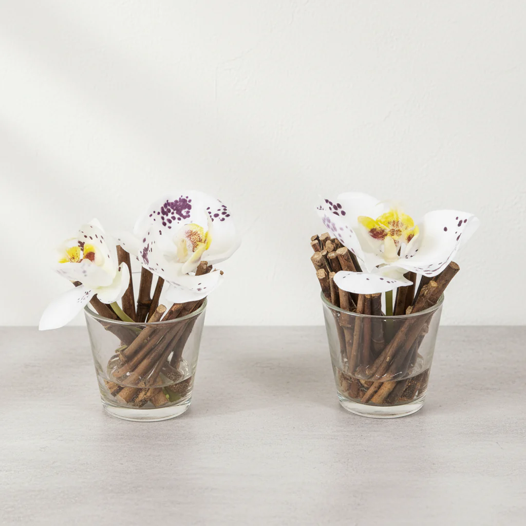 Orchidées Artificielles en Illusion d'Eau Sissi - Image 6