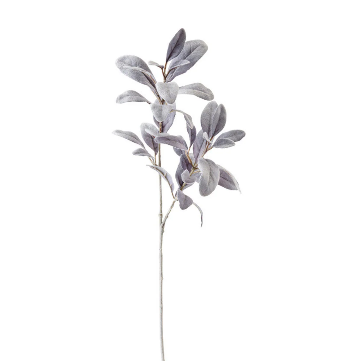 Feuillage Oreille d'Agneau blanchi 73 cm