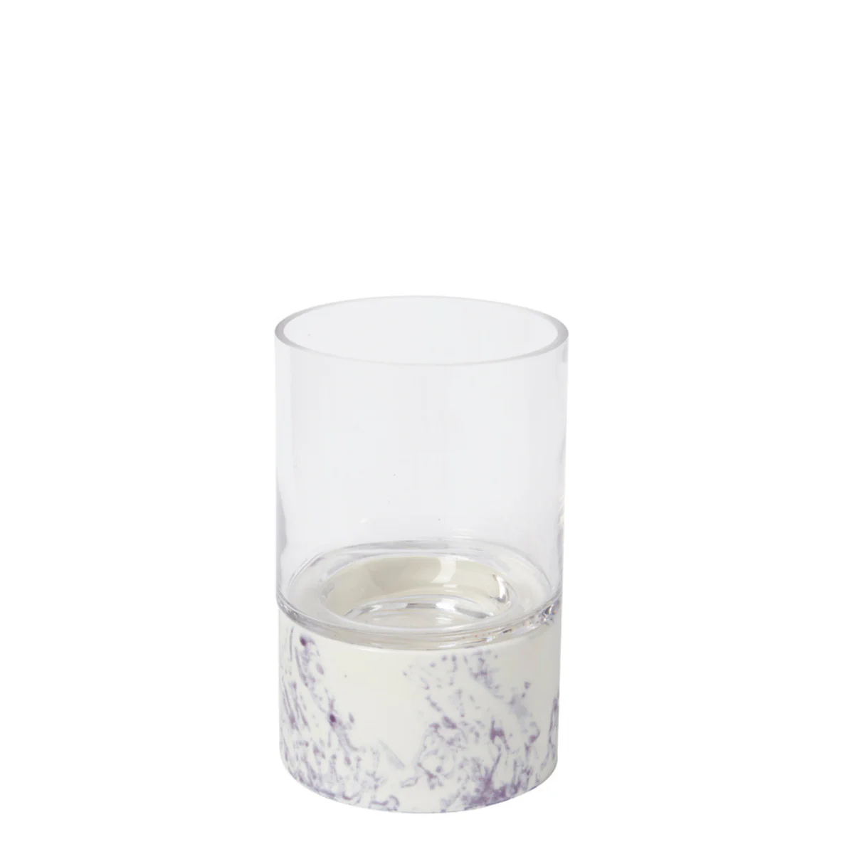 Porte-Bougie en Effet Marbre Grand Format