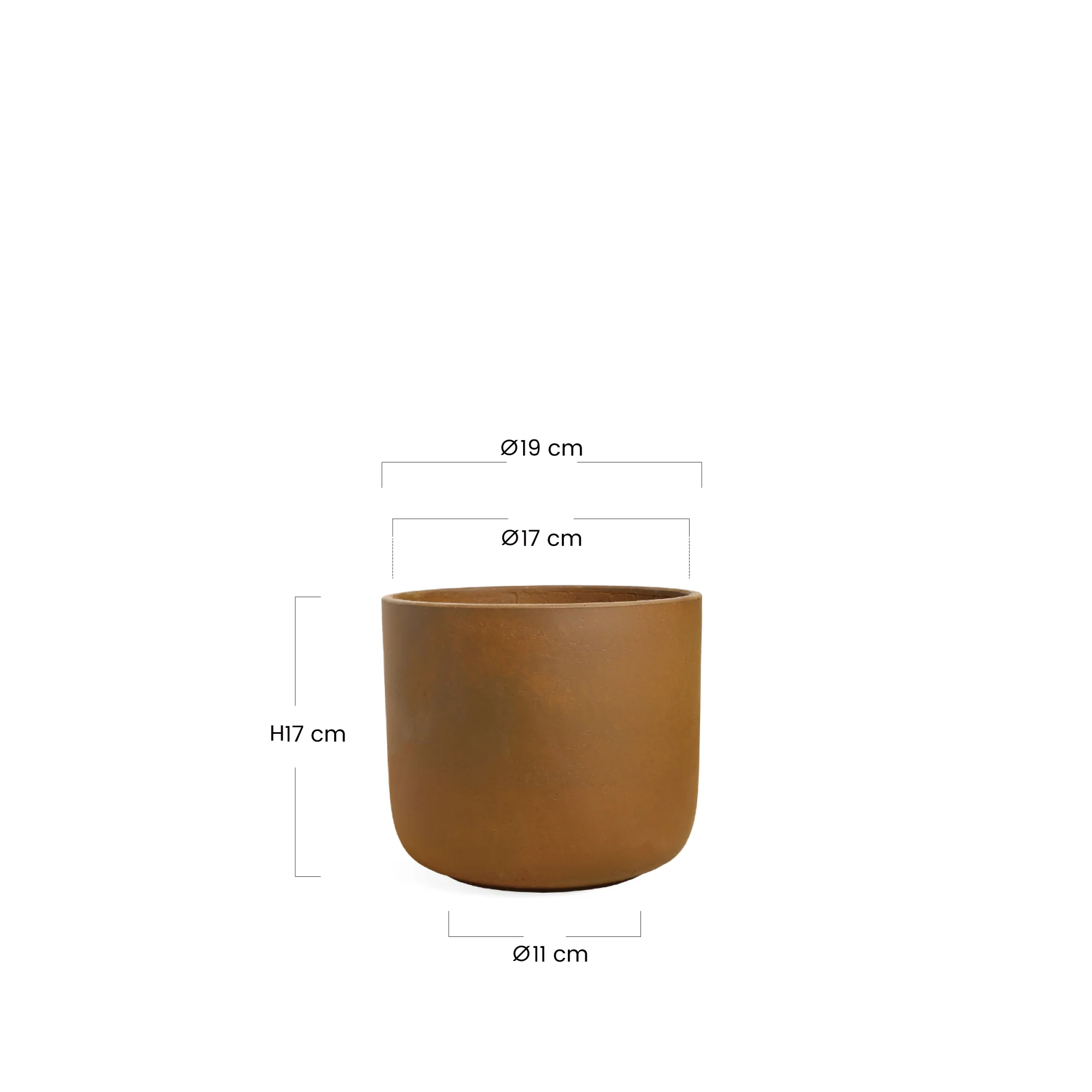 Cache-Pot Terra 17 cm - Image 5