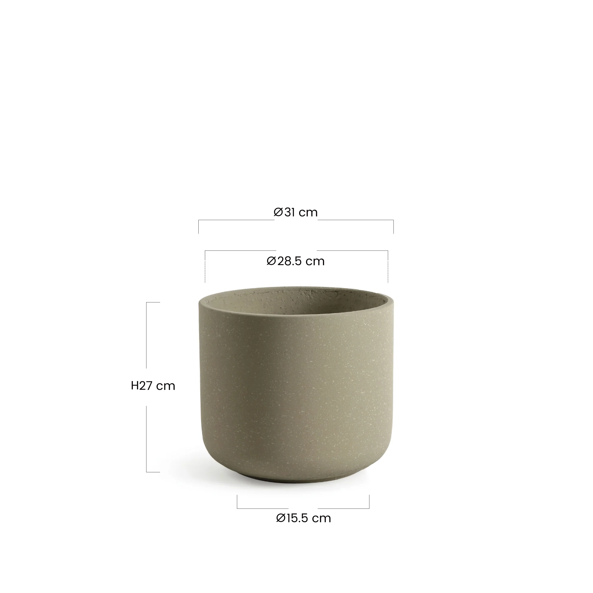 Cache-Pot Terra 27 cm - Image 10