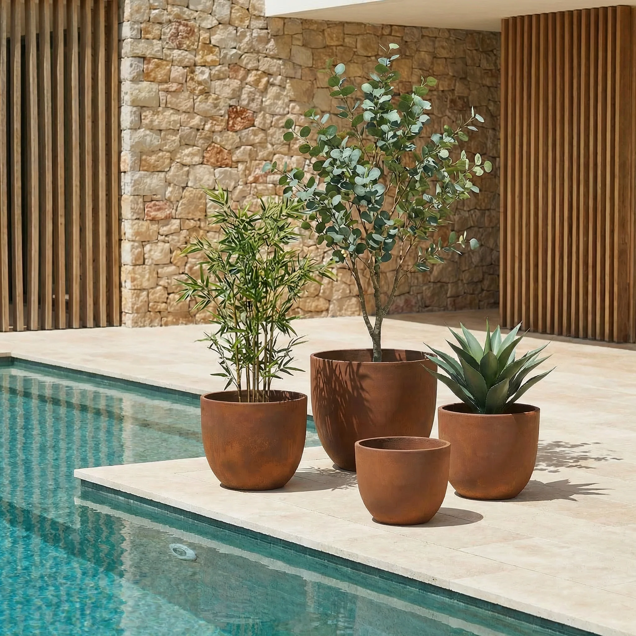 Cache-Pot Terra arrondi 45 cm - Image 22