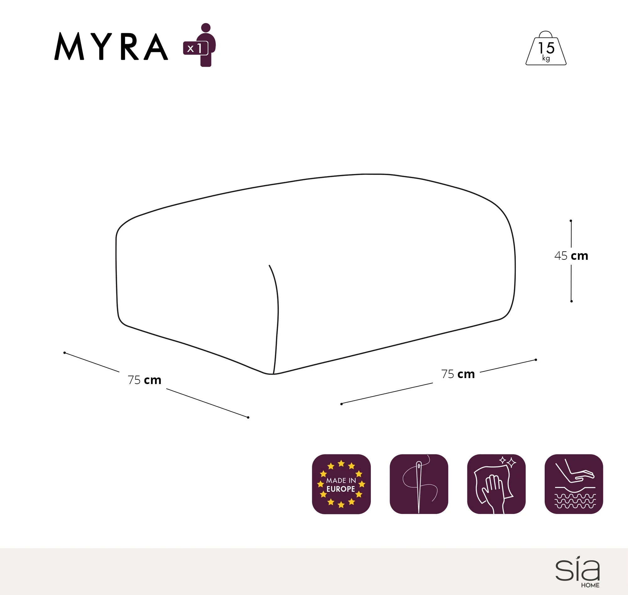Pouf Myra - Image 4