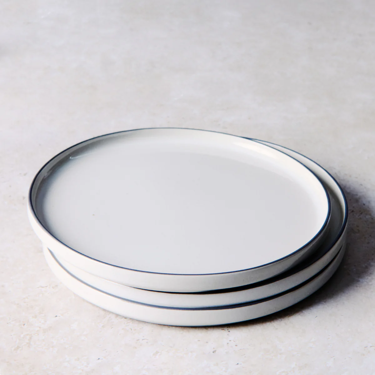 Service 4 assiettes plates Creamy - Image 3