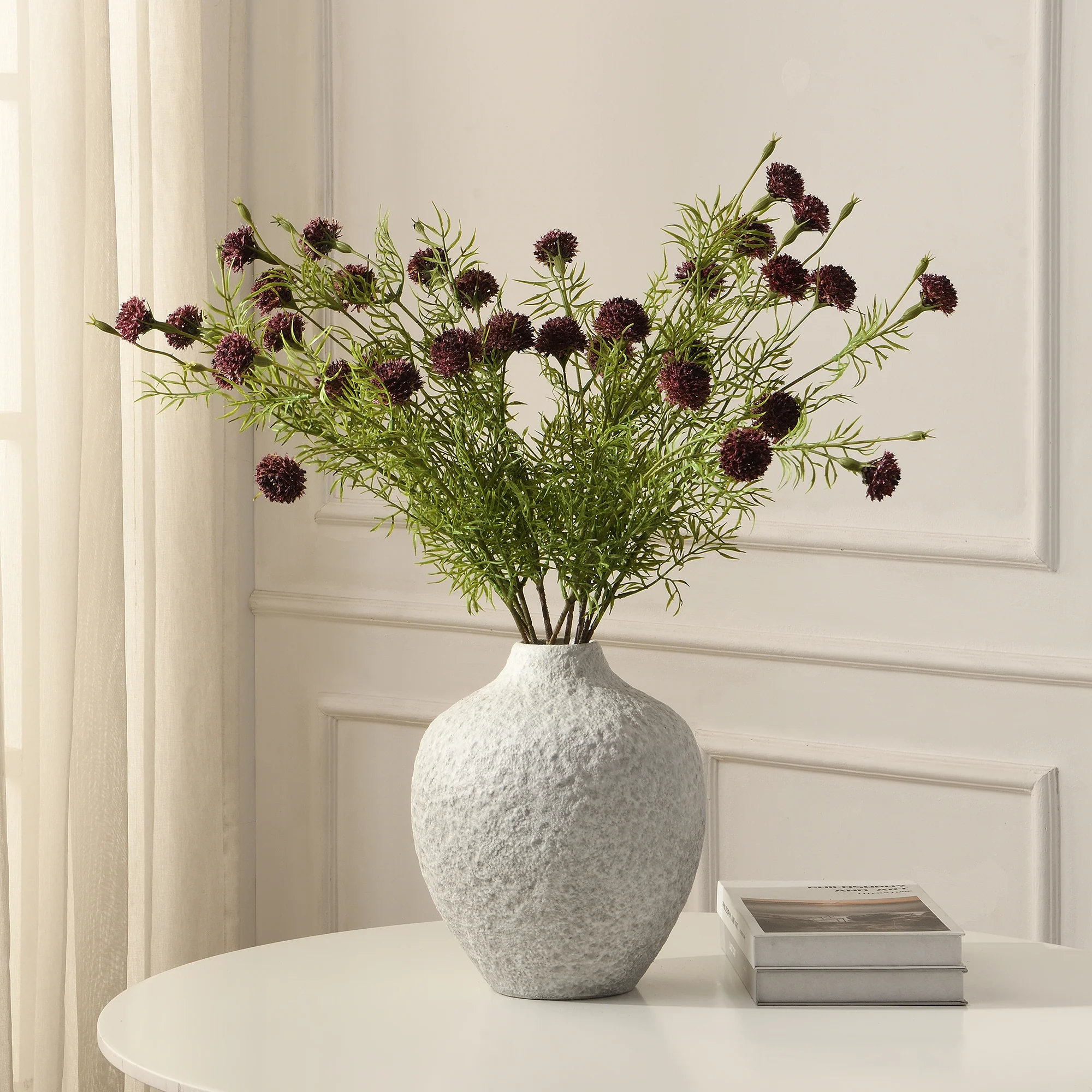 Tige de Chrysanthème Ping Pong 78 cm - Image 10