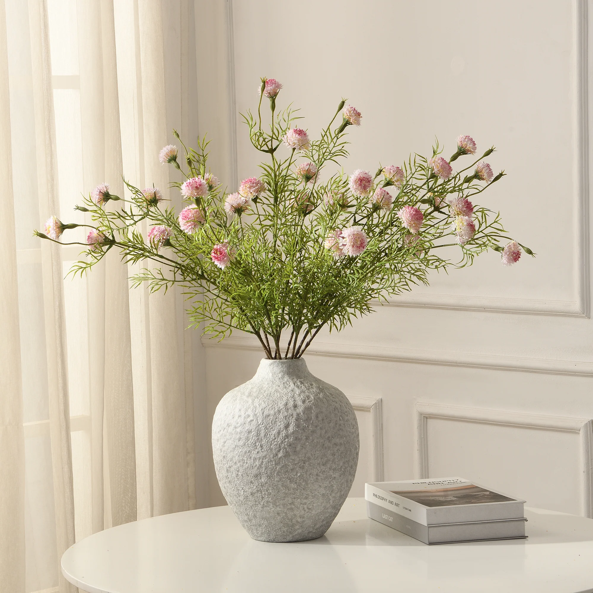 Tige de Chrysanthème Ping Pong 78 cm - Image 13