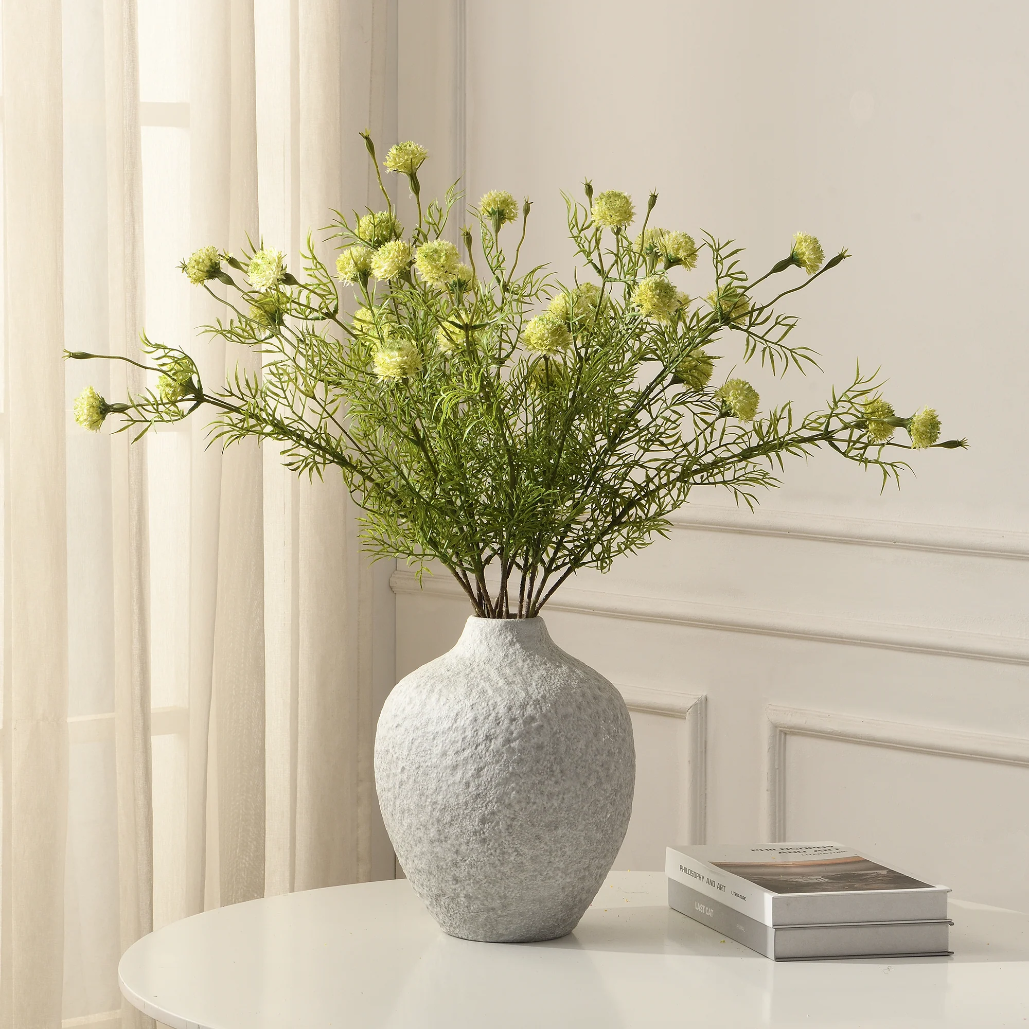 Tige de Chrysanthème Ping Pong 78 cm - Image 16