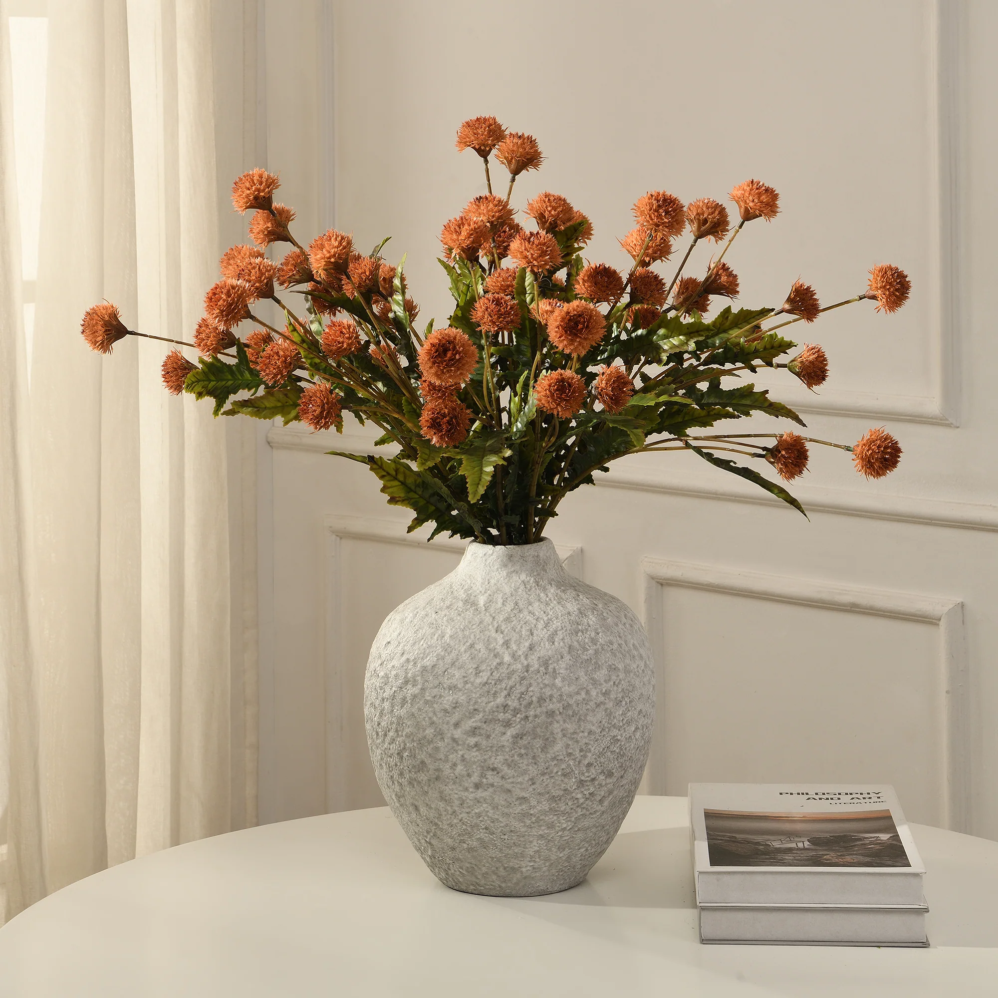 Tige de Chrysanthème Ping Pong 62 cm - Image 17