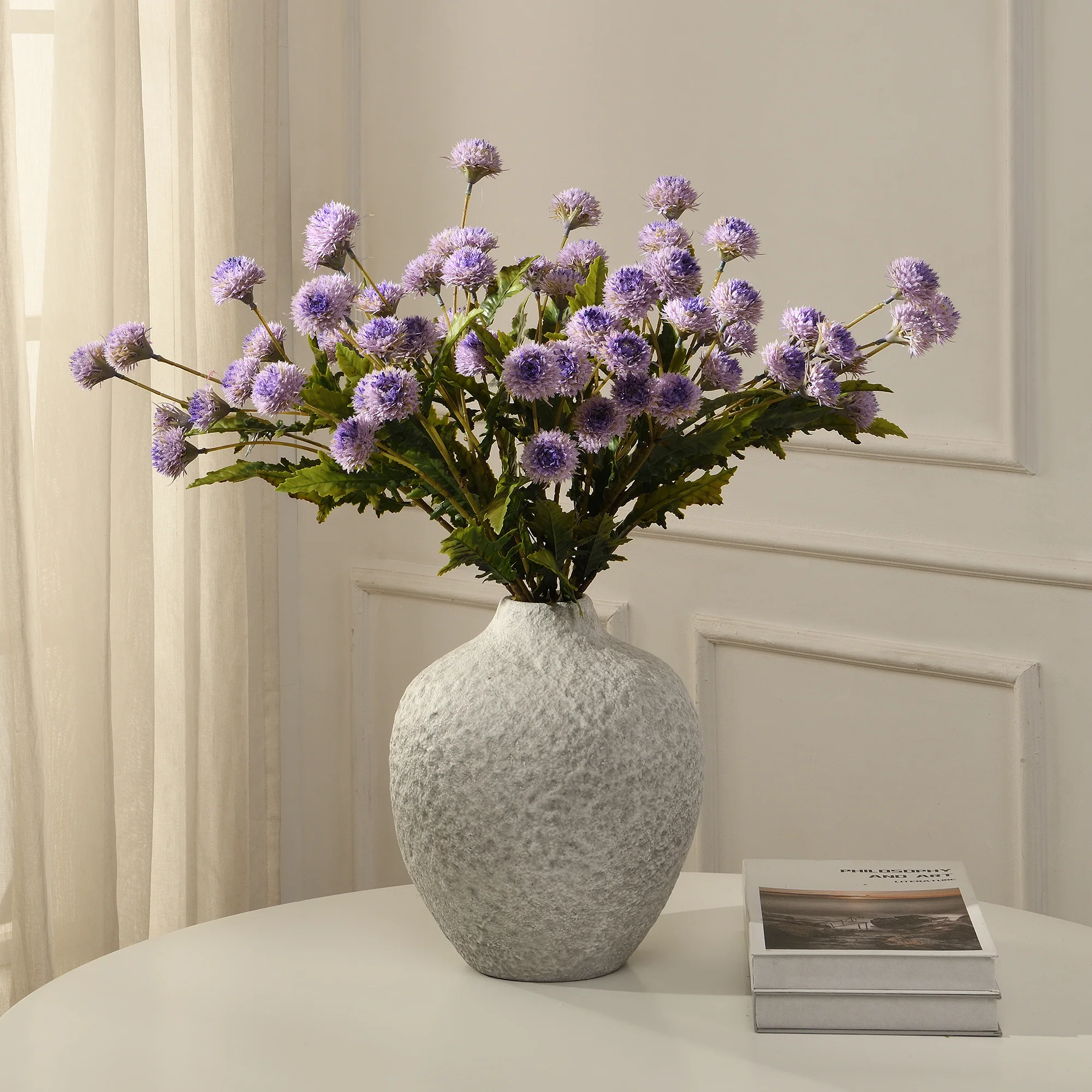 Tige de Chrysanthème Ping Pong 62 cm - Image 20