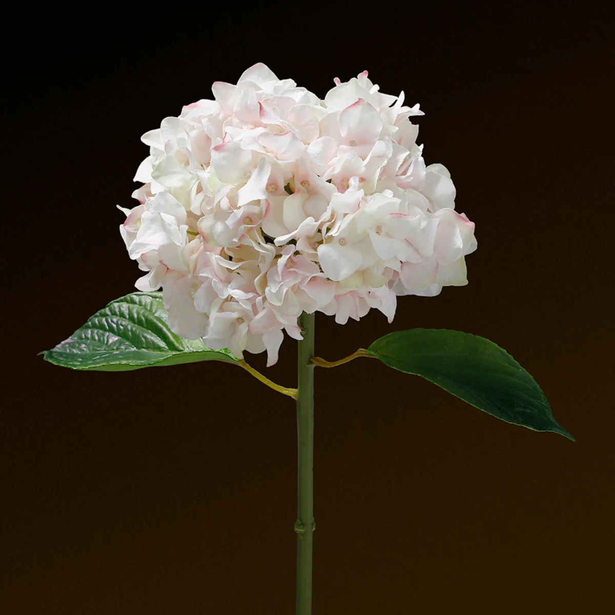 Tige d'Hortensia avec feuilles Premium 45cm - Image 2