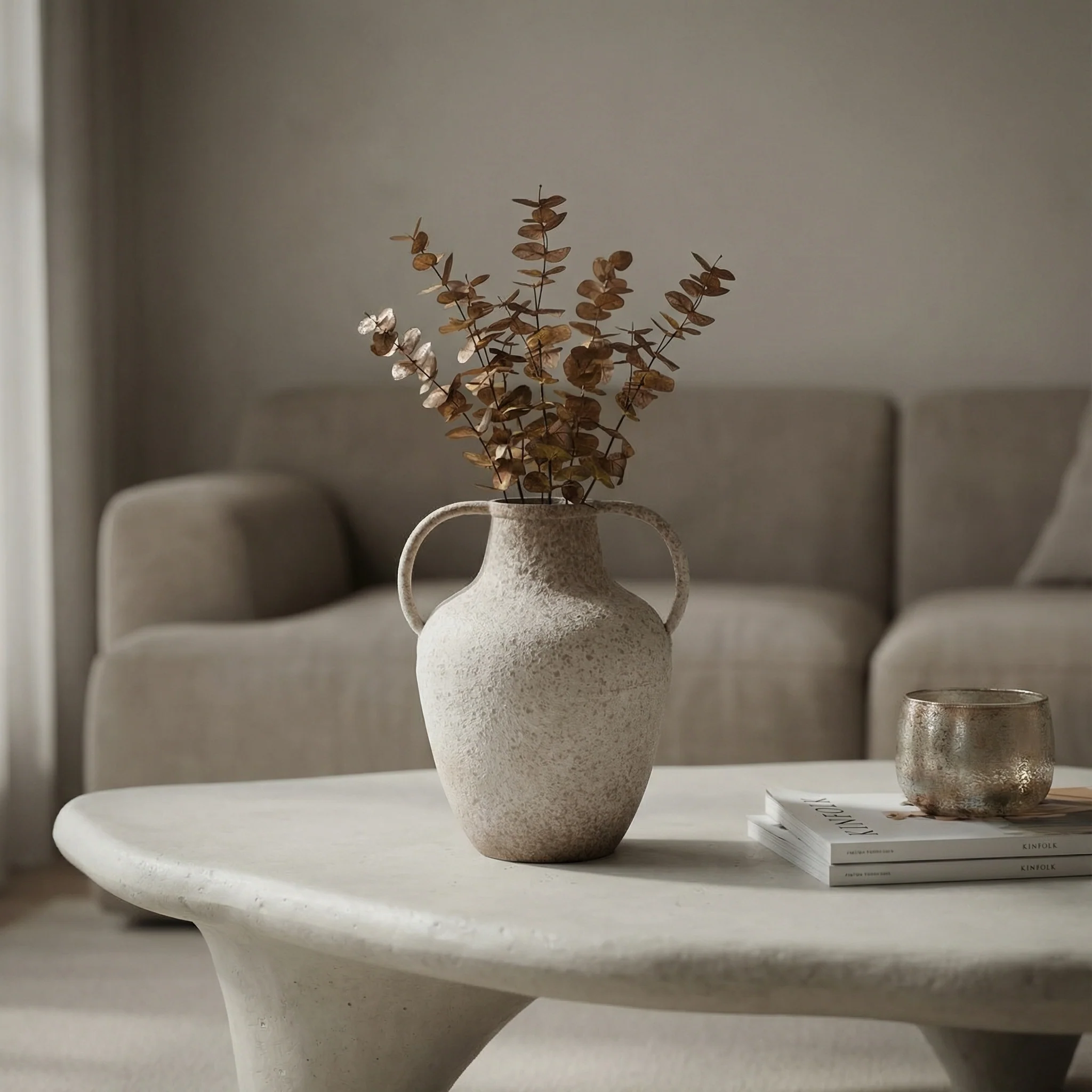 Vase en métal Solea 27cm - Image 2