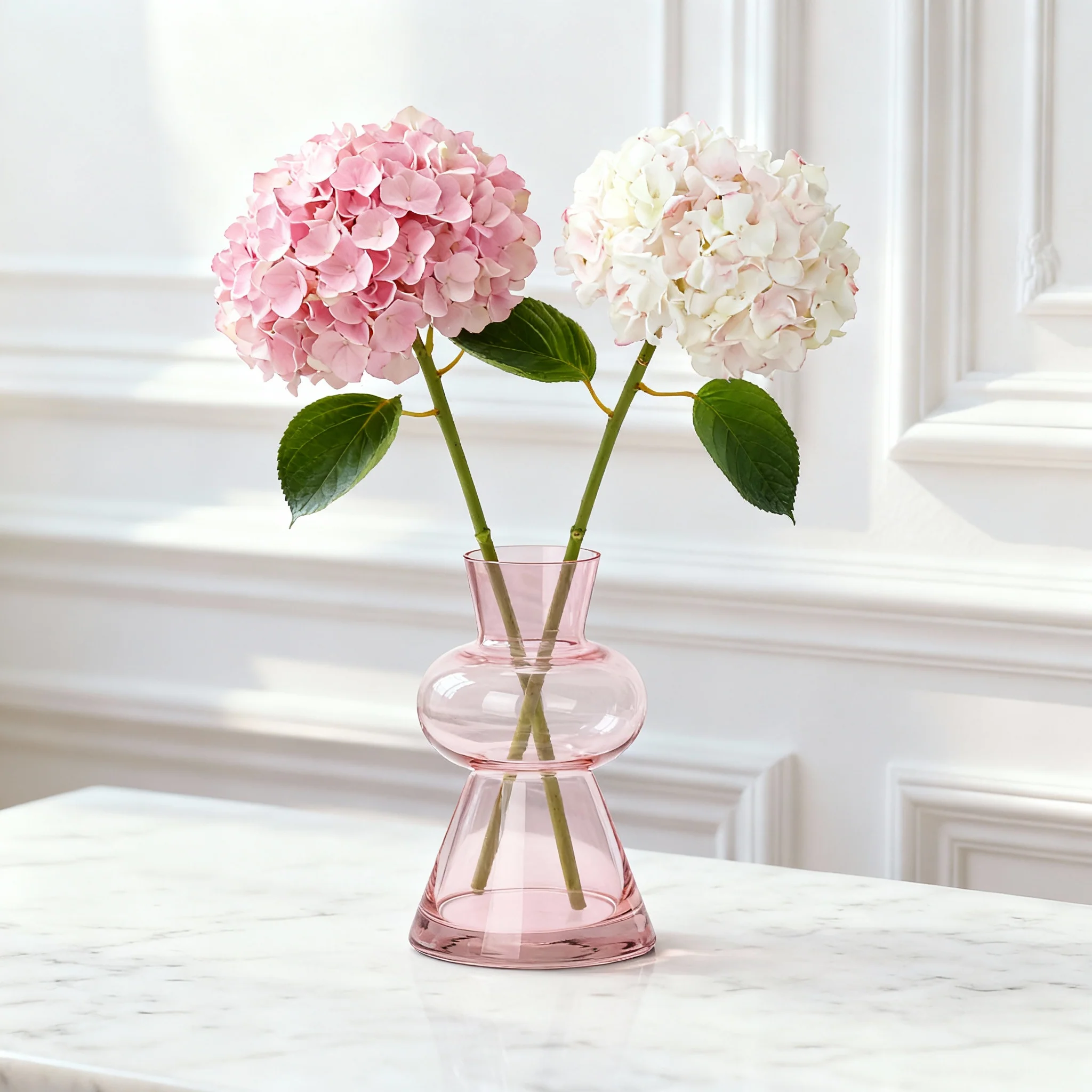Vase en verre Bubble 23 cm - Image 2