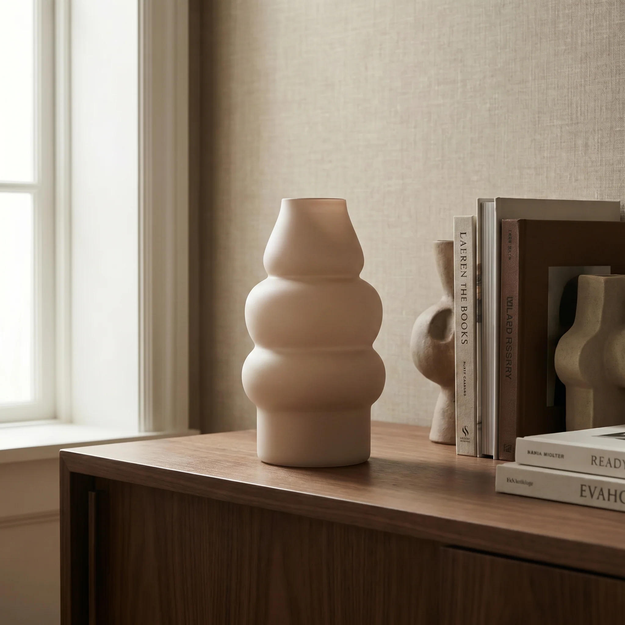 Vase en verre Chrysalide 31 cm - Image 2