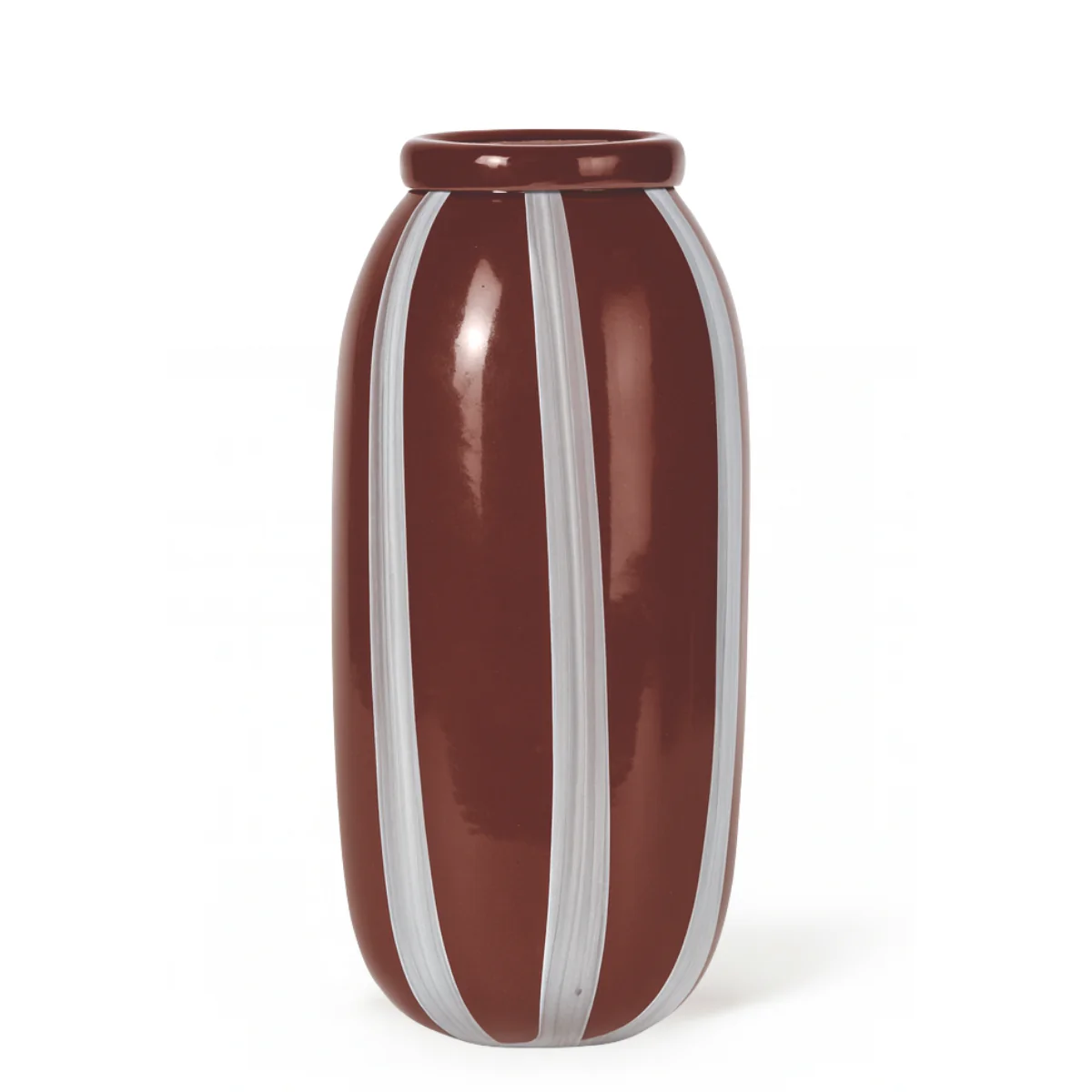 Vase en verre Lattea 33 cm
