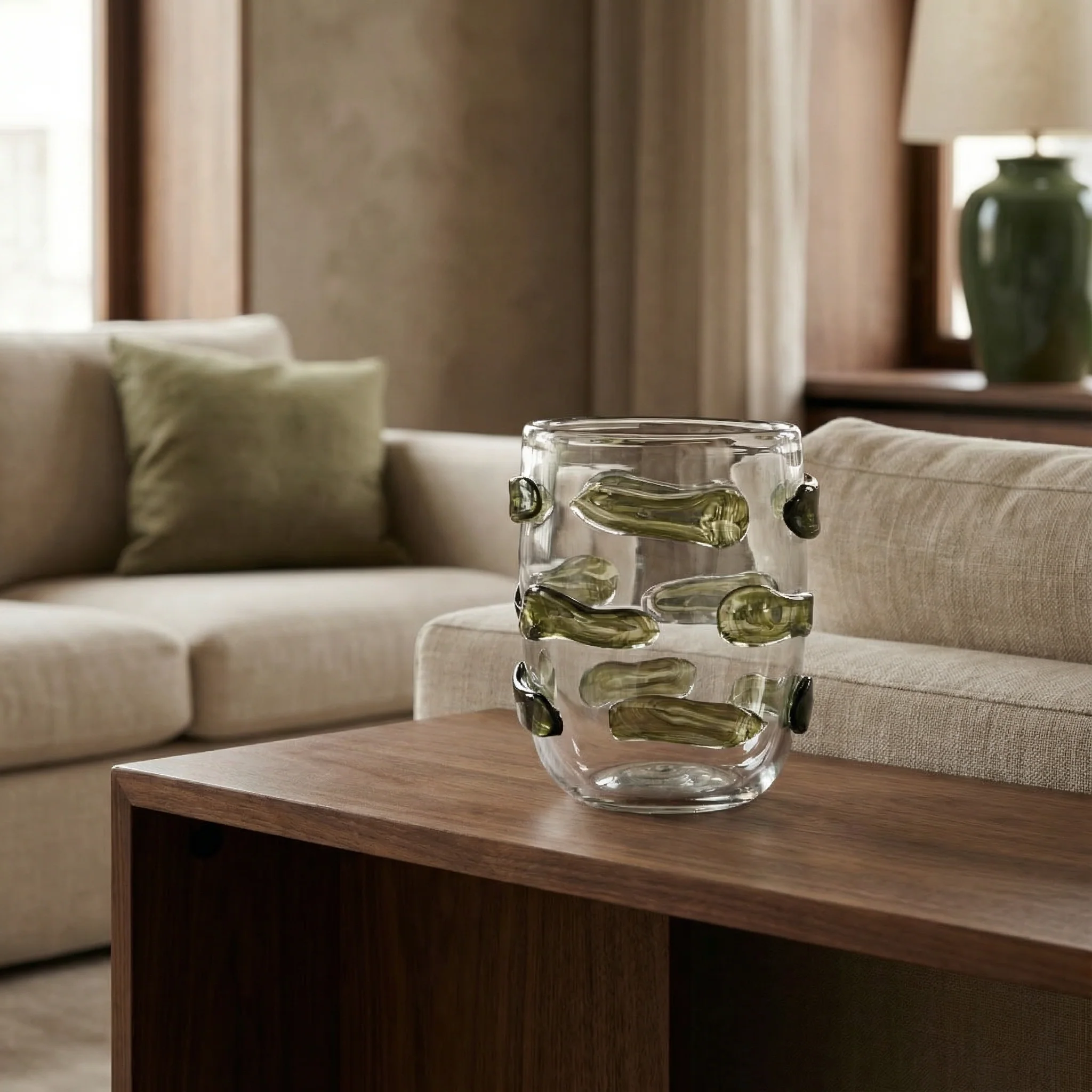 Vase en verre soufflé Vertone 28 cm - Image 2
