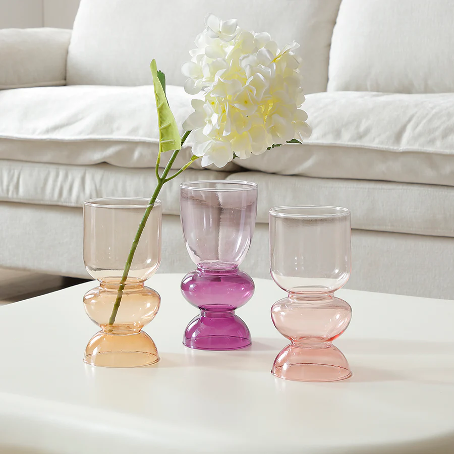 Vase en verre Sunrise 22 cm - Image 2